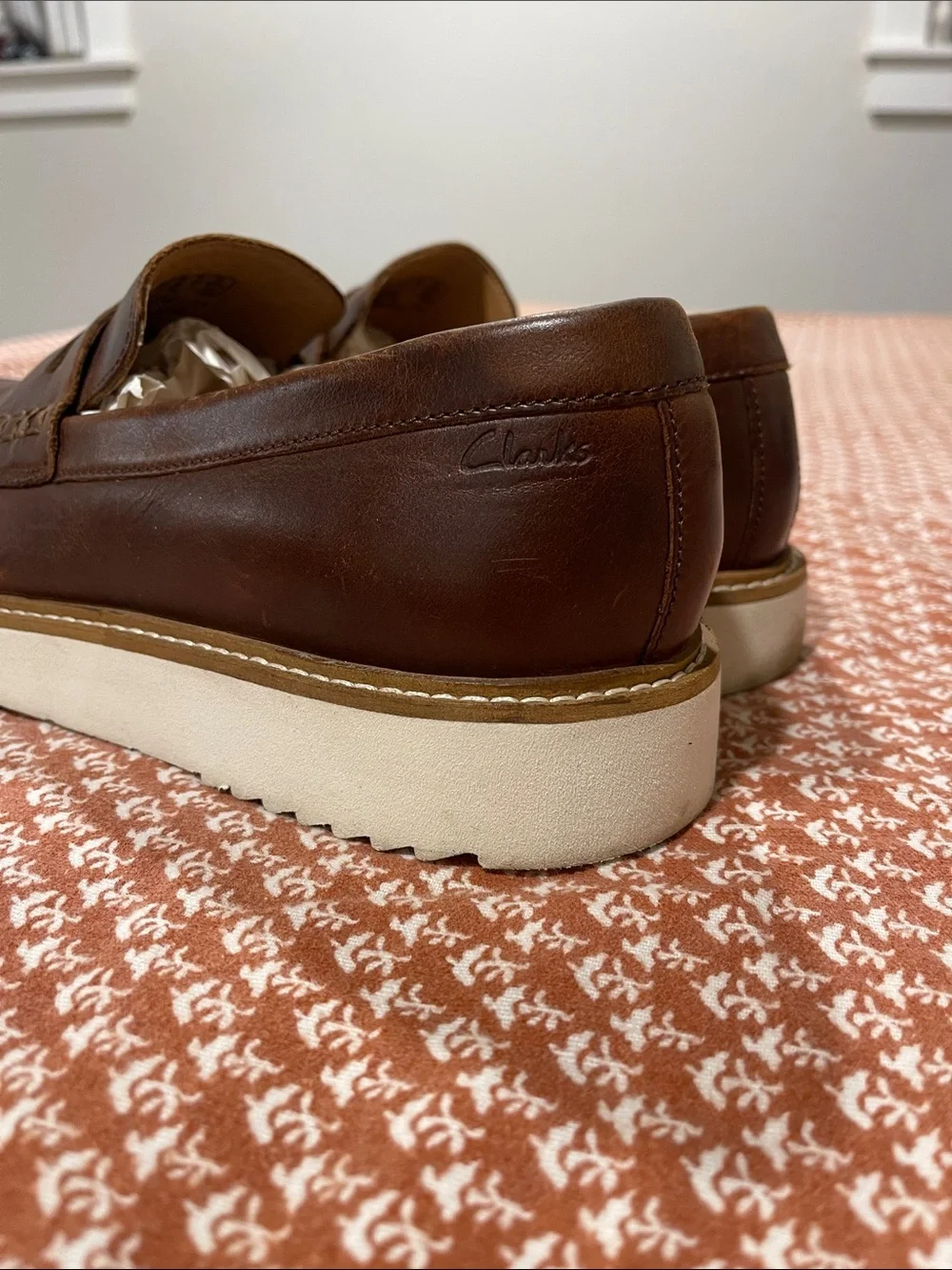 Clarks smooth chestnut